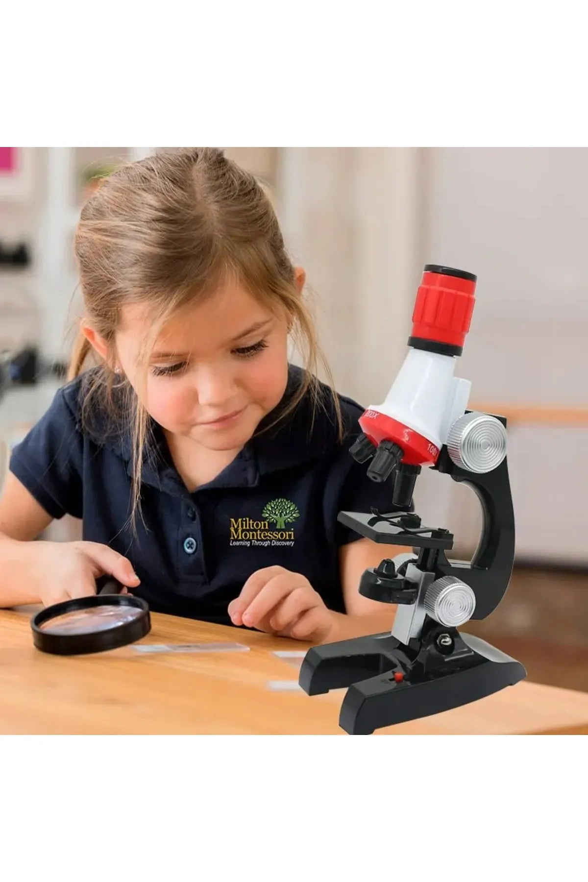 Çocuklar İçin Eğitici Mikroskop